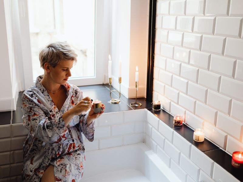 Kit de spa em casa — aromaterapia